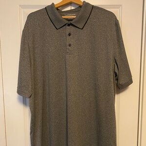 Croft & Borrow Gray Men’s Polo